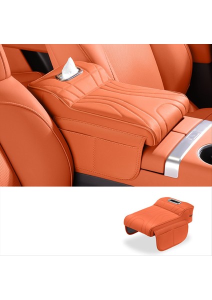 Araba Merkez Konsolu Koltuk Yastık Kolu Dinleme Kutusu Pad Ekstansiyon Yastığı Doku Kutusu Organizatör Çantası (Yurt Dışından) modelleri