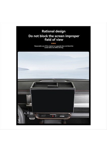 Araba Merkezi Kontrol Ekranı Chery Jetour Traveller Için Arka Depolama Kutusu T2 2023 -2025 (Yurt Dışından) fiyatları