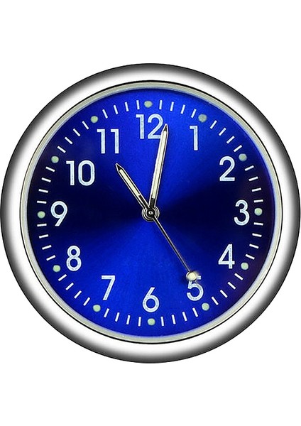 Araba Saati Araç Saat Aydınlık Mini Otomobil Dahili Çubuk Dijital Izleme Mekaniği Kuvars Saat Saati Düzeyli Destek Aksesuarları (Yurt Dışından)