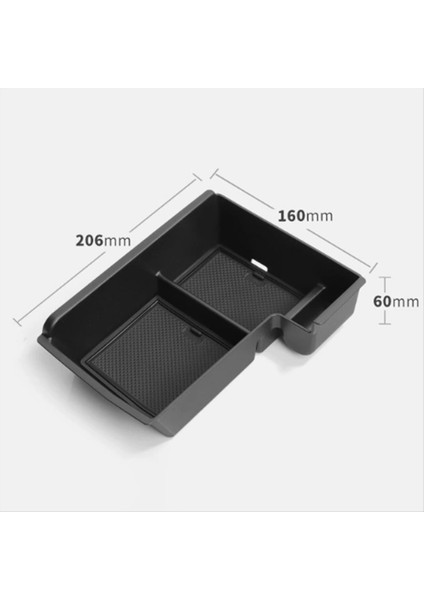 2pcs Araba Merkezi Konsol Saklama Kutusu Byd Seal U Dmı Sealion 6 2025 Rhd Için (Yurt Dışından) modelleri