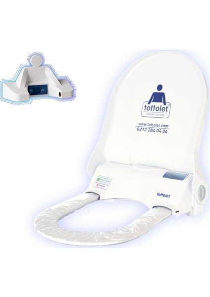 Elektrikli Ledsörlü Otomatik Hijyenik Klozet Kapak Sistemi