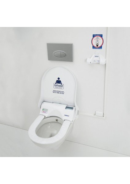 Elektrikli Ledsörlü Otomatik Hijyenik Klozet Kapak Sistemi fiyatları