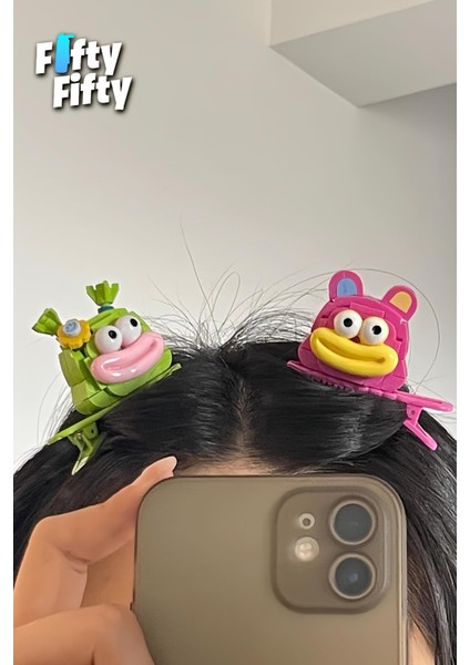 4'lü Saç Toka Seti Önce Birleştir,sonra Tak (2 Paket 4 Adet Gönderilir) Yapı Toka Seti Ff modelleri