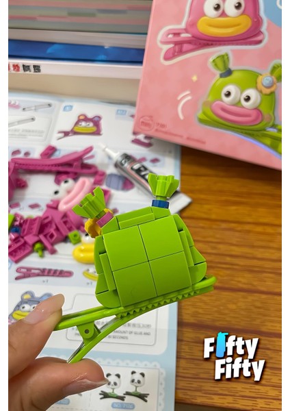 4'lü Saç Toka Seti Önce Birleştir,sonra Tak (2 Paket 4 Adet Gönderilir) Yapı Toka Seti Ff indirimleri