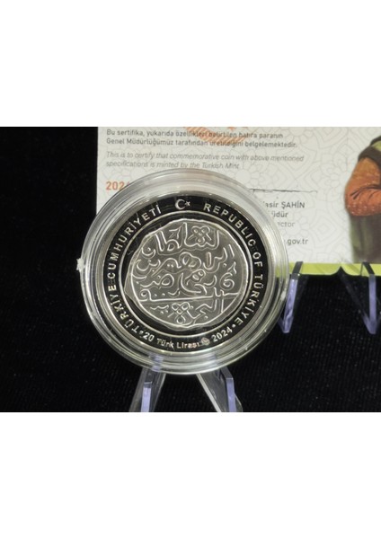 Sultan Ibrahim – Osmanlı Padişahları Serisi No:18 Gümüş Hatıra Sikkesi (Darphane, 925 Ayar, Proof) modelleri
