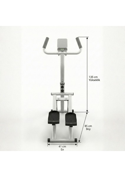 Ev Tipi Dikey Tırmanma Aleti 2 – Yağ Yakıcı, Sessiz, Katlanabilir, Dijital Ekranlı Kardiyo Makinesi fiyatları