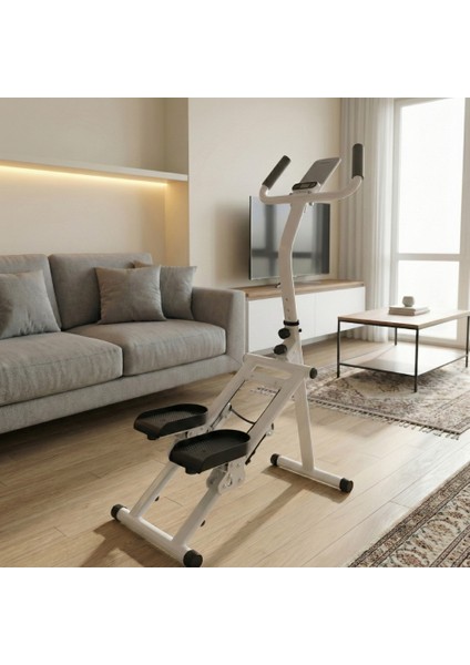 Ev Tipi Dikey Tırmanma Aleti 2 – Yağ Yakıcı, Sessiz, Katlanabilir, Dijital Ekranlı Kardiyo Makinesi fırsatları