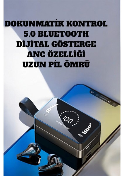 Dokunmatik Kontrol ve Net Aramalar Için Anc Destekli Kulaklık - FEİ7915-5609 indirimleri