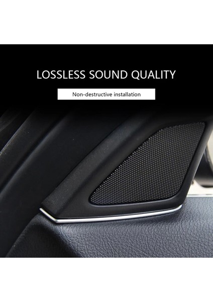 Araba Kapısı Paneli Ses Korsusu Kapak Tweeter Hoparlör Hoparlör Kapağı Trim For-Bmw 5 Seri 520 523 F10 2010-2014 (Yurt Dışından) fırsatları