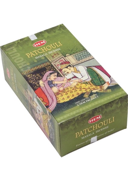 Patchouli Masala Tütsü Seti (12’li) – Patchouli Aroması, 65 Dk Uzun Yanış fiyatları