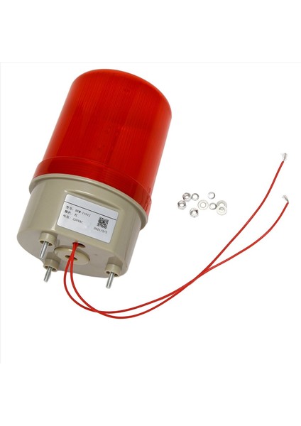 4x Endüstriyel Yanıp Ses Alarm Işığı BEM-1111J 220V Kırmızı LED Uyarı Işıklar Akustik-Optik Alarm Sistemi Dönen Işık (Yurt Dışından) fiyatları