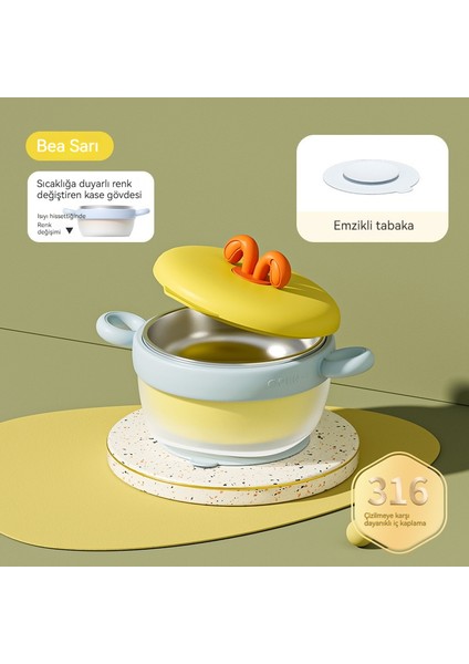 Sıcaklığa Duyarlı Renk Değiştiren Su Doldurulmuş Yalıtımlı Bebek Vantuz Gıda Takviyesi (Yurt Dışından) indirimleri