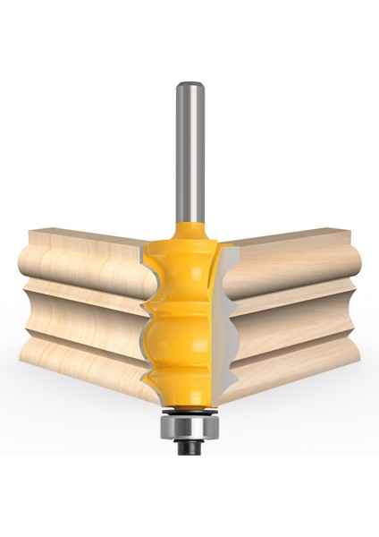 Mimari Kalıp Yönlendirici Bit Dekoratif Çizgi Oyma Sondaj Bit Köşe Profili Kesme Freze Kesici 6mm Şey (Yurt Dışından) fırsatları