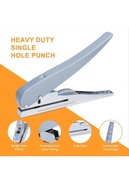 Tek Delikli Yumruk Ağır Hizmet Delik Puncher Single Kağıt Yumruk Taşınabilir El Tutuldu Uzun Erişim Deliği Punch 6mm (Yurt Dışından) indirimleri