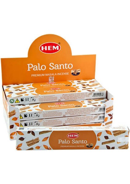 Palo Santo Masala Organik Tütsü Seti (12’li) – Mistik Palo Santo, 65 Dk Yanış