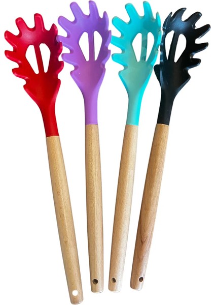 Bambu Saplı Silikon 11 Parça Mutfak Seti indirimleri