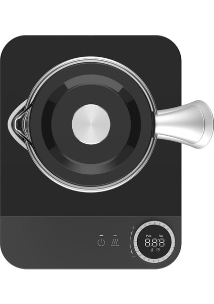 Gem 1.7 Litre Siyah Gümüş Kulplu Çay Makinesi fırsatları