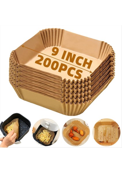 Tek Kullanımlık Air Fryer Kaplamaları, 5-8qta Air Fryer Için, Yapışmaz Su Geçirmez (Yurt Dışından) fiyatları