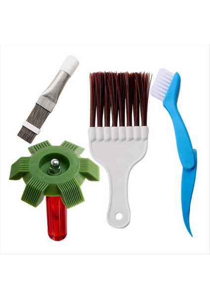 4 Parçalı Kondenser Temizleme Fırçası Seti, Kurutucular Için Uygun (Yurt Dışından)