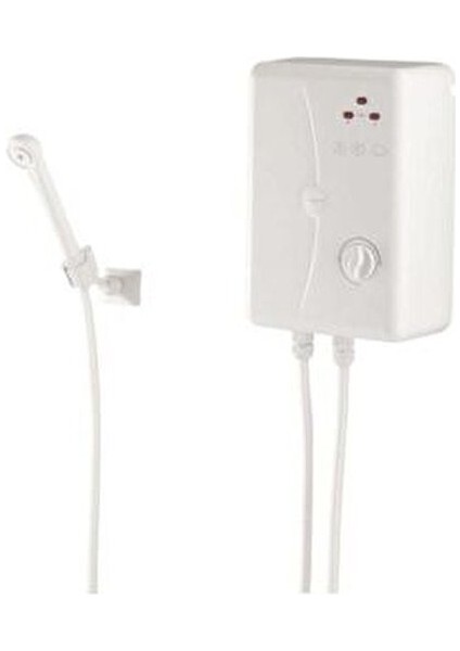 Fiora Elektrikli Şofben 3200/4400/7600 W Güç ve 3 Lt/dk Su Isıtma Kapasitesi ile Beyaz Renk fırsatları