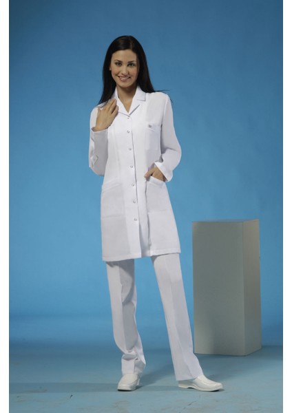 Önlük-Bayan-Ceket Yaka-Orta Boy