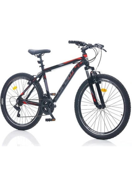 Felix 3.0 Erkek Dağ Bisikleti 380H V 26 Jant 21 Vites Siyah Turuncu Gri