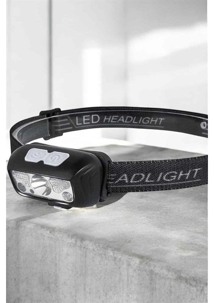 Kafa Lambası Kamp Lambası Sensörlü Şarjlı Ayarlanabilir - FEİ1894-5106