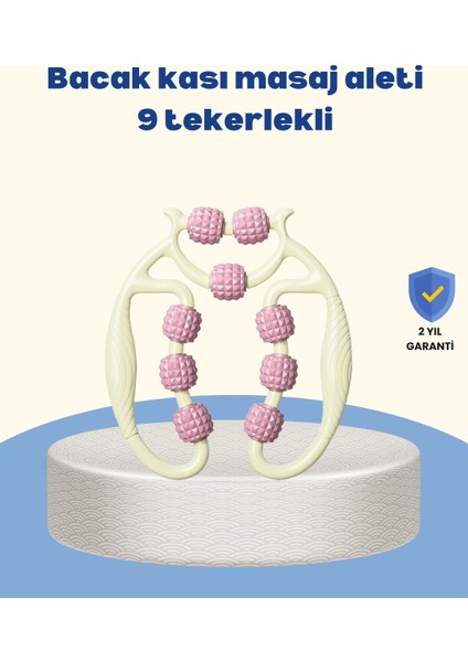 Dayanıklı Plastik Kas Masaj Rulosu Selülit Karşıtı - FEİ7334-4862