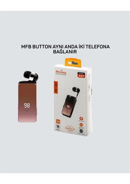 K67 Makaralı Kulaklık - FEİ2523-8627 indirimleri