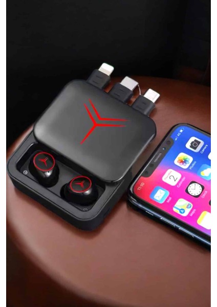 Bluetooth Kulaklık Powerbank Özelliği Yüksek Ses Kaliteli Tws Kulaklık - FEİ7096-6805 indirimleri