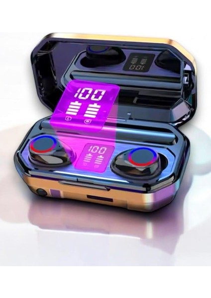 Powerbank Bluetooth Kulaklık M12 - FEİ7425-4254 modelleri