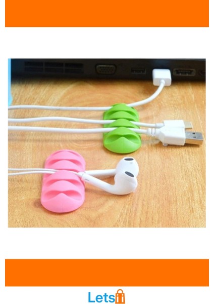 Yapıştırmalı 5 Kanallı Kablo Tutucu 3 Adet fiyatları