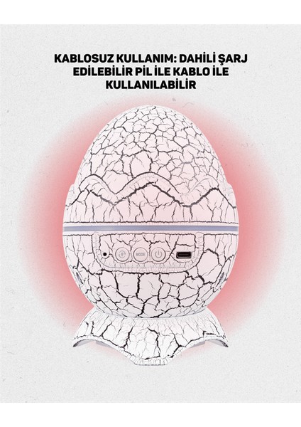 Ayarlanabilir Parlaklık ve Sis Efektli Atmosfer Lambası - FEİ7469-3719 fırsatları