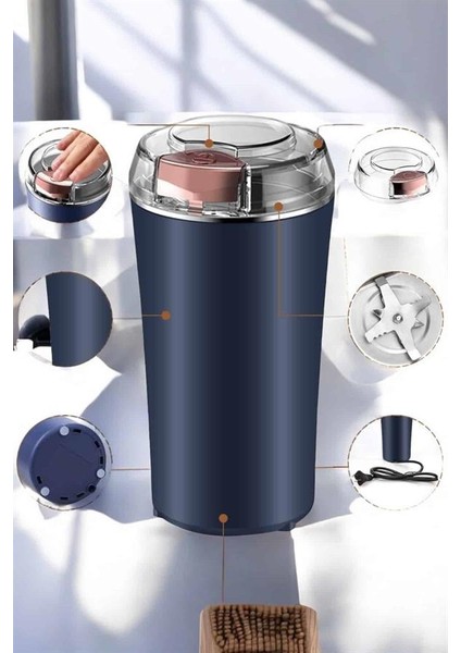 Kahve ve Baharat Öğütücü Dayanıklı Paslanmaz Çelik Kolay Kullanım - FEİ3272-1386 indirimleri