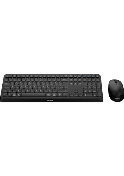 SPT6407 Bluetooth Kablosuz Türkçe Q Klavye Mouse Seti Siyah