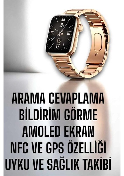 Akıllı Saat Adımsayar Nabız Takibi ve Gps Destekli Kadınlara Özel - FEİ4038-9335