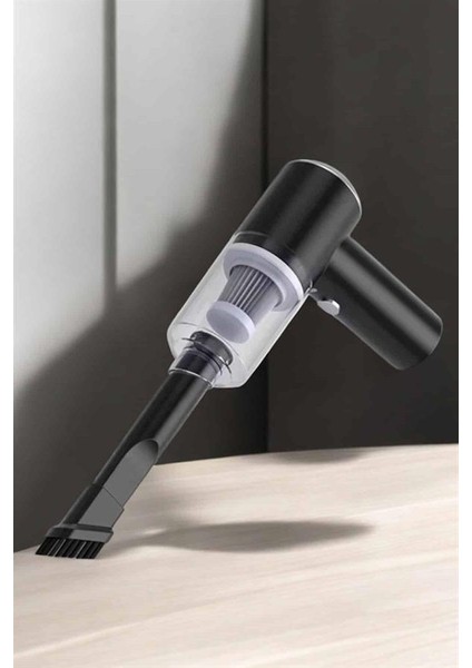 Üflemeli Güçlü Vakumlu Ev Ofis Araç Süpürgesi El Süpürgesi Şarjlı - FEİ1681-1483 fırsatları