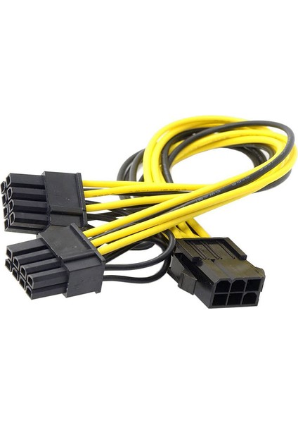 Pcı-E 8 Pin Dişi - 2 x 8 Pin (6+2) Erkek Ekran Kartı Kablo Çoklayıcı