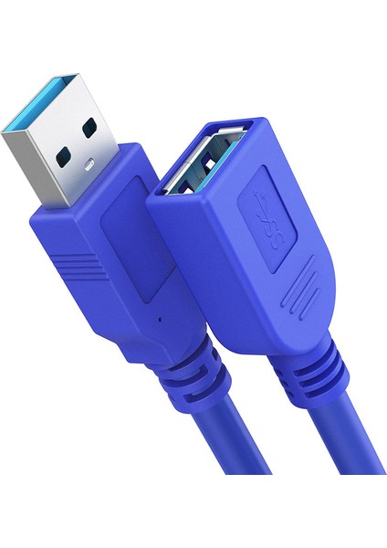 Yüksek Hızlı USB 3.0 Uzatma Kablosu Erkek - Dişi 5 Metre