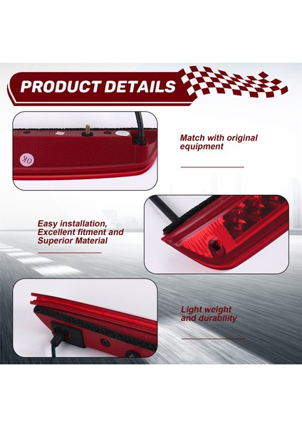 Araba Üçüncü Fren Işığı Hyundai IX35 2011-2015 Için Konumlu Fren Kuyruğu Işığı Tucson 2011-2014 927002S000 92700SZ000 (Yurt Dışından) indirimleri