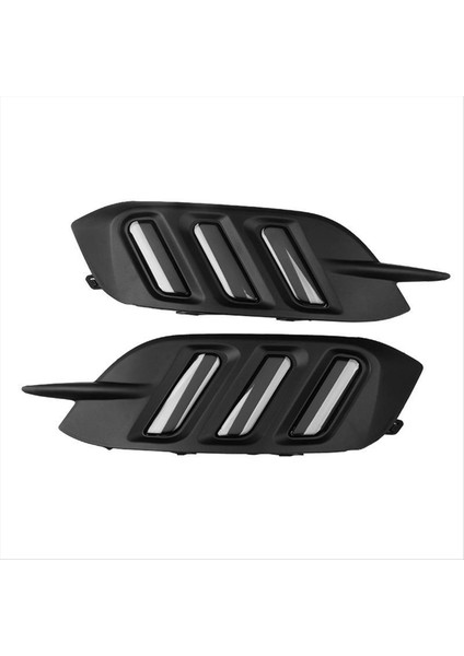 Araba LED Drl Gündüz Koşu Işıkları Arka Tampon Fren Honda Civic Için 10 Gen 2016-2019 Için (Yurt Dışından)