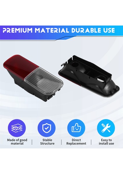 1paır Arka Tampon Reflektör Dönüş Sinyal Göstergesi Fren Lambası Fren Ters Lamba Land Rover Keşif 2 XFB000720 (Yurt Dışından) fırsatları