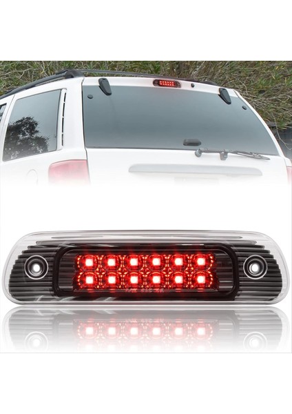 Jeep Grand Cherokee Için 1999-2004 LED 3 Üçüncü Fren Işığı Arka Montaj Durdurma Işık Lambası Temiz Lens (Yurt Dışından) modelleri