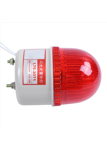 4x Ac 220V 15W Kırmızı Işık Endüstriyel Sinyal Kulesi Flaş Uyarı Lambası (Yurt Dışından) fırsatları
