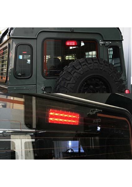 2x Üçüncü Fren Işığı Land Rover Discovery Defender Için Uygun 90/110 LED 3 Fren Işığı Montaj Durağı Işığı XFK100290 (Yurt Dışından)