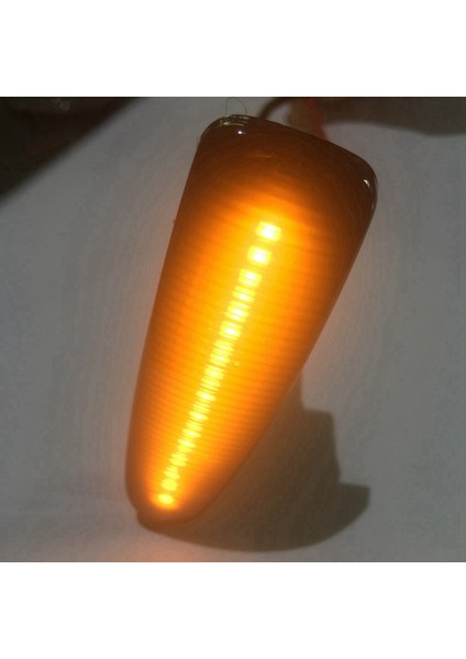 Mitsubishi Lancer Evo x Mirage Outlander Sport 11-20 Için 2x Füme Lens Amber Tam LED Dinamik Ön Yan Işaretli Işıklar (Yurt Dışından) indirimleri