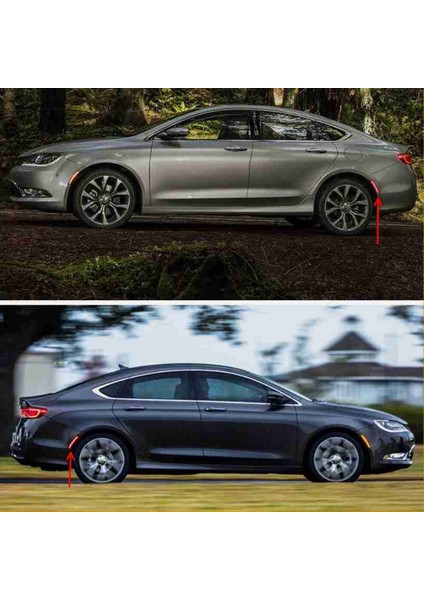 Araba Arka LED Yan Işaret Işıkları 68213845AD 68213844 Chrysler Için 300C 2015-2022 Dönüş Sinyali Işığı (Yurt Dışından) fırsatları