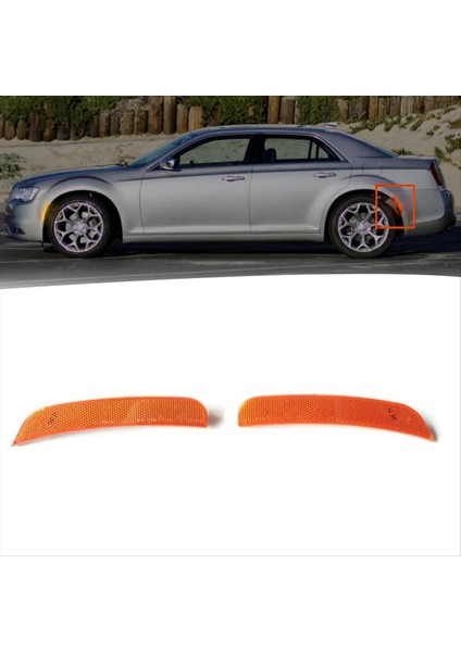 Araba Arka LED Yan Işaret Işıkları 68213845AD 68213844 Chrysler Için 300C 2015-2022 Dönüş Sinyali Işığı (Yurt Dışından) indirimleri