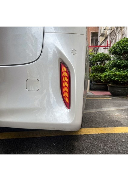 Araba Arka Tampon Dinamik Arka Lamba Arka Sisli Toyota Için Işık Fren Lambası Toyota Alphard 40 Serisi 2024+ (Yurt Dışından) modelleri