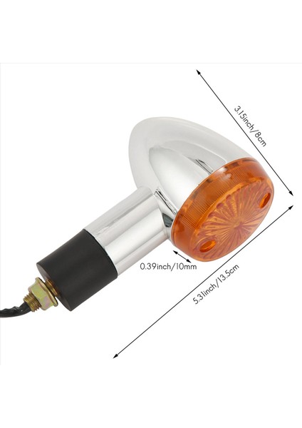 4x Turn Sinyalleri Honda Harley Kawasaki Için Ön Arka Işıklar Suzuki Yamaha Motosiklet Sokağı Standart Özel Bisiklet (Yurt Dışından) indirimleri